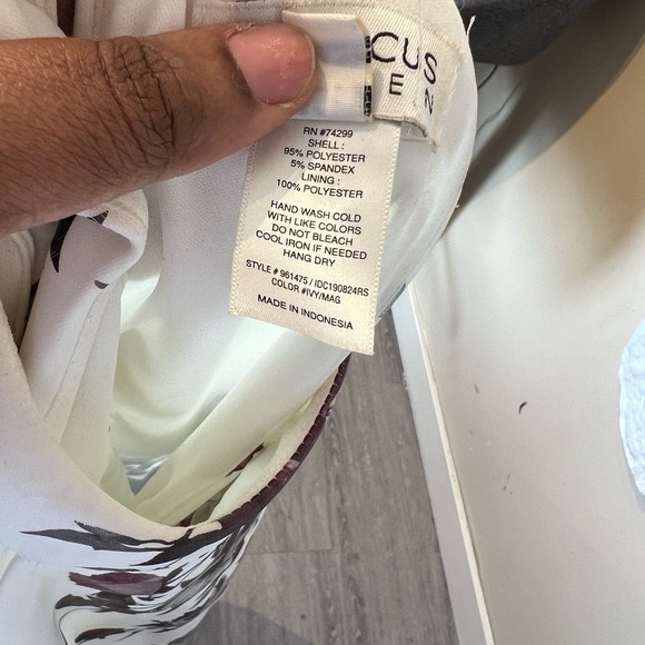 Enfocwomen size 14 high low strapless hand dress - Picture 6 of 7